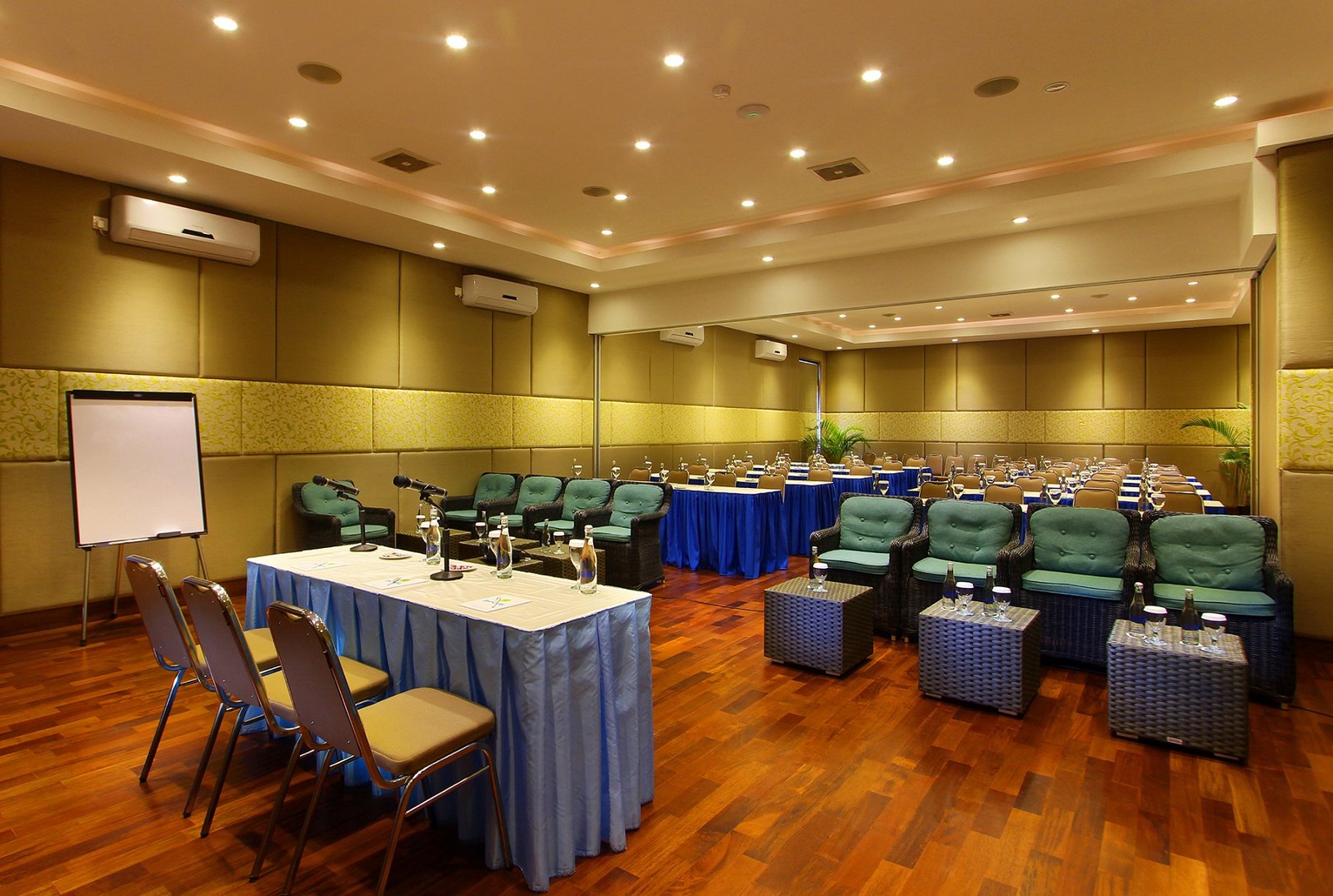Flexible meeting room setup at Praja Hotel Bali